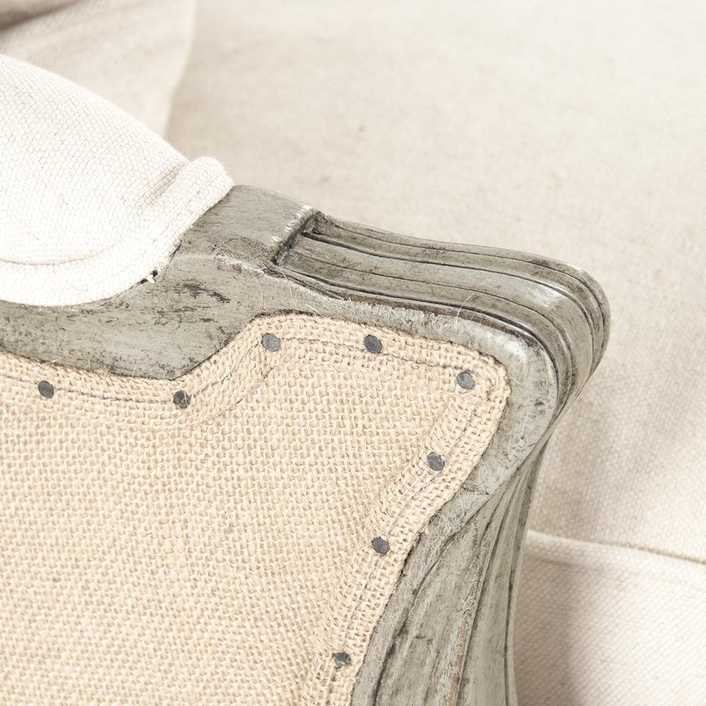 Adele Jute Back Sofa