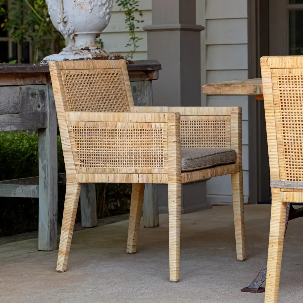 Austin Rattan Arm Chair - Rattan
