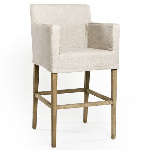 Avignon Slipcover Bar Stool - Stool