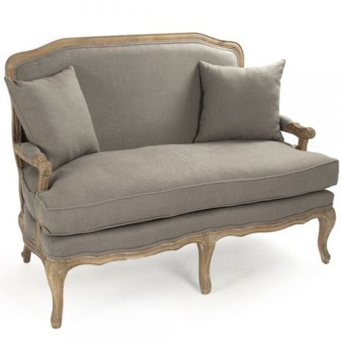 Bastille Grey Settee - Grey