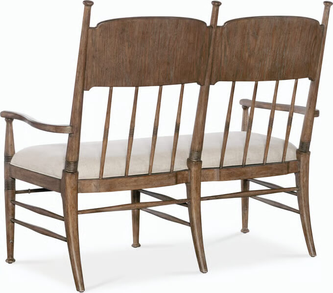 Americana Dining Bench - Worn White