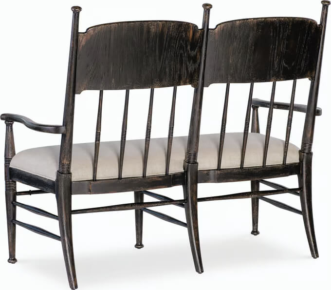 Americana Dining Bench - Worn White